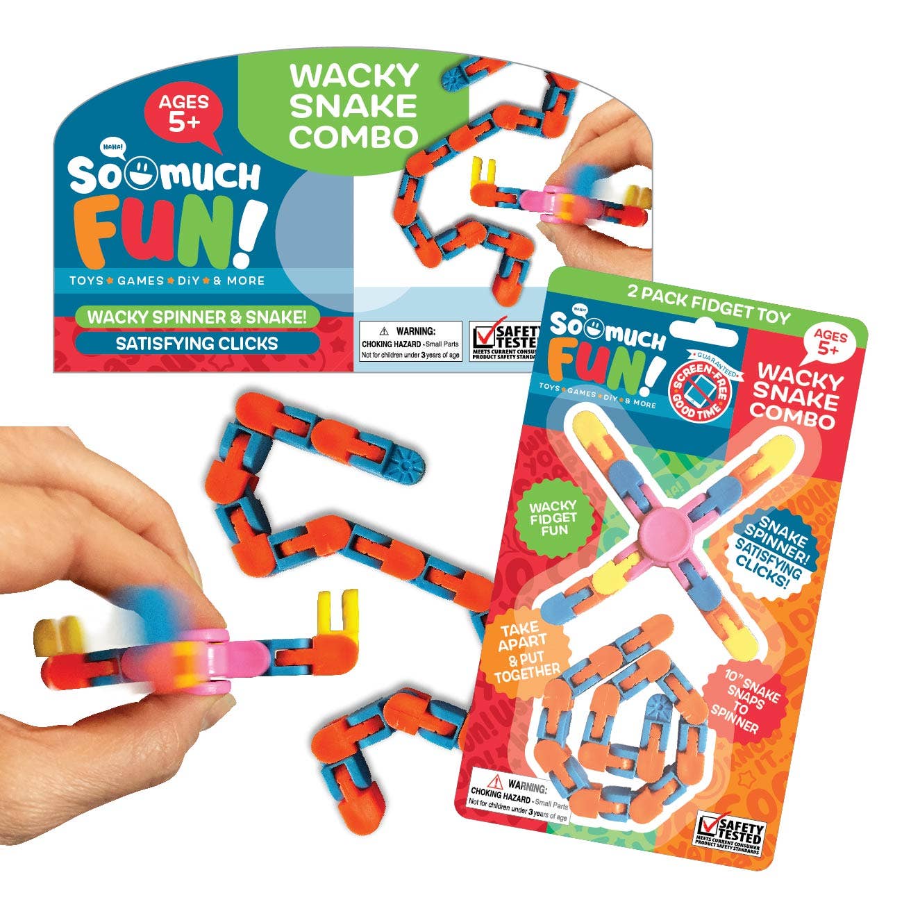 FIDGET SPINNER SNAKE COMBO PACK