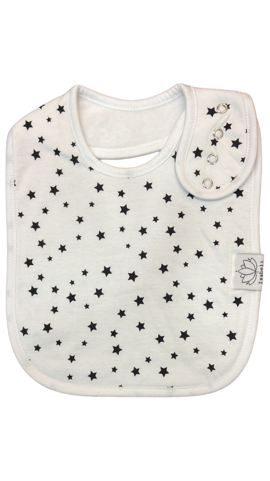 Isabeli Organic Cotton Toddler Drool Bibs 4 Pack - Galaxy