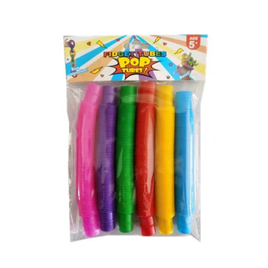 Small Pop Snap Stretch Accordion Tube Sensory Fidget Toy