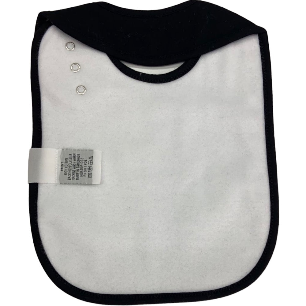 Special Needs Organic Cotton Bibs, Unisex 4-pack Large for Feeding, Drooling, Adjustable