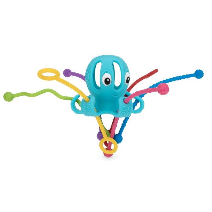 All Silicone Octopus Toy with Tentacles
